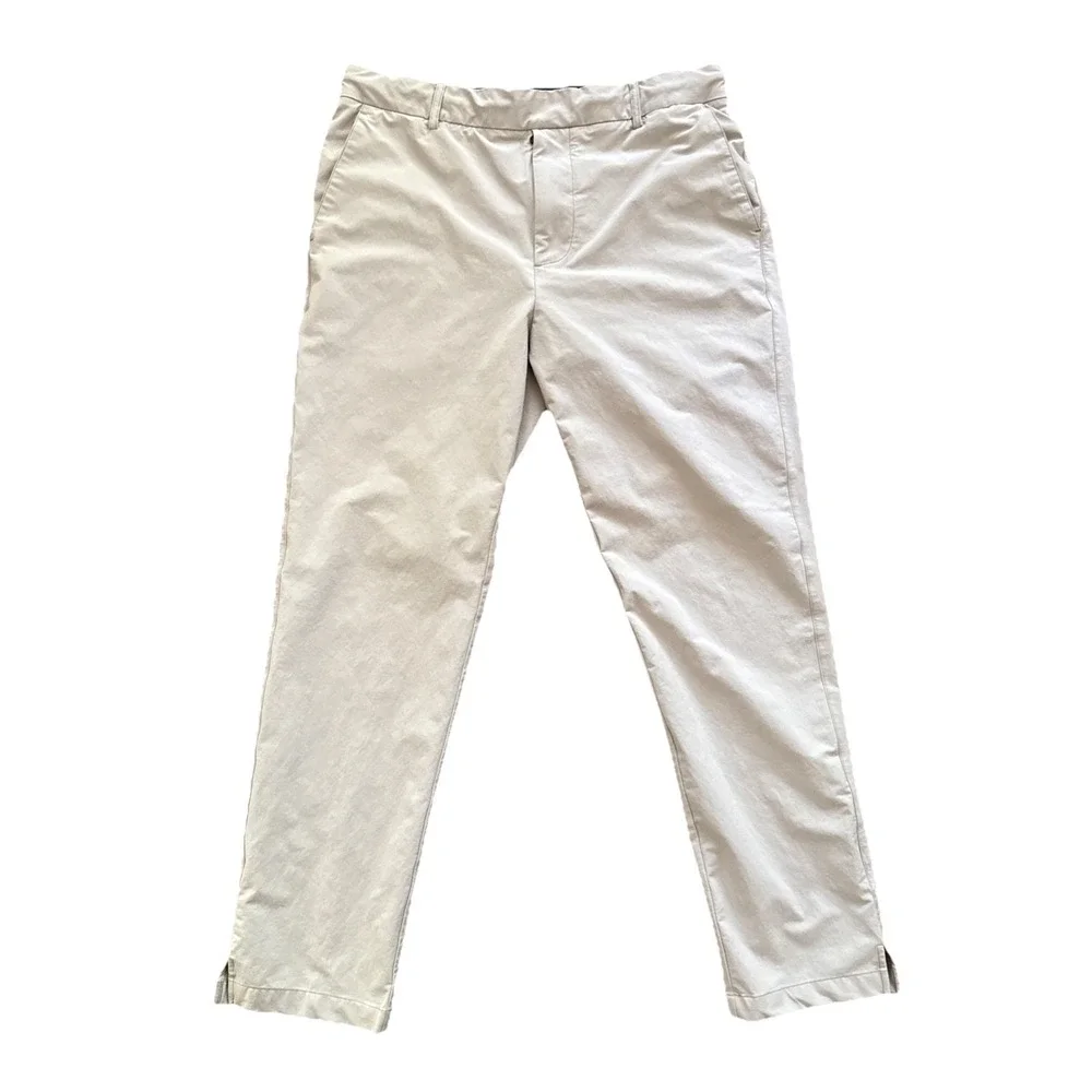 James Perse Golf Trouser Men 34x29 (3) Gray Slim Fit Performance Stretch Pants - Picture 1 of 12